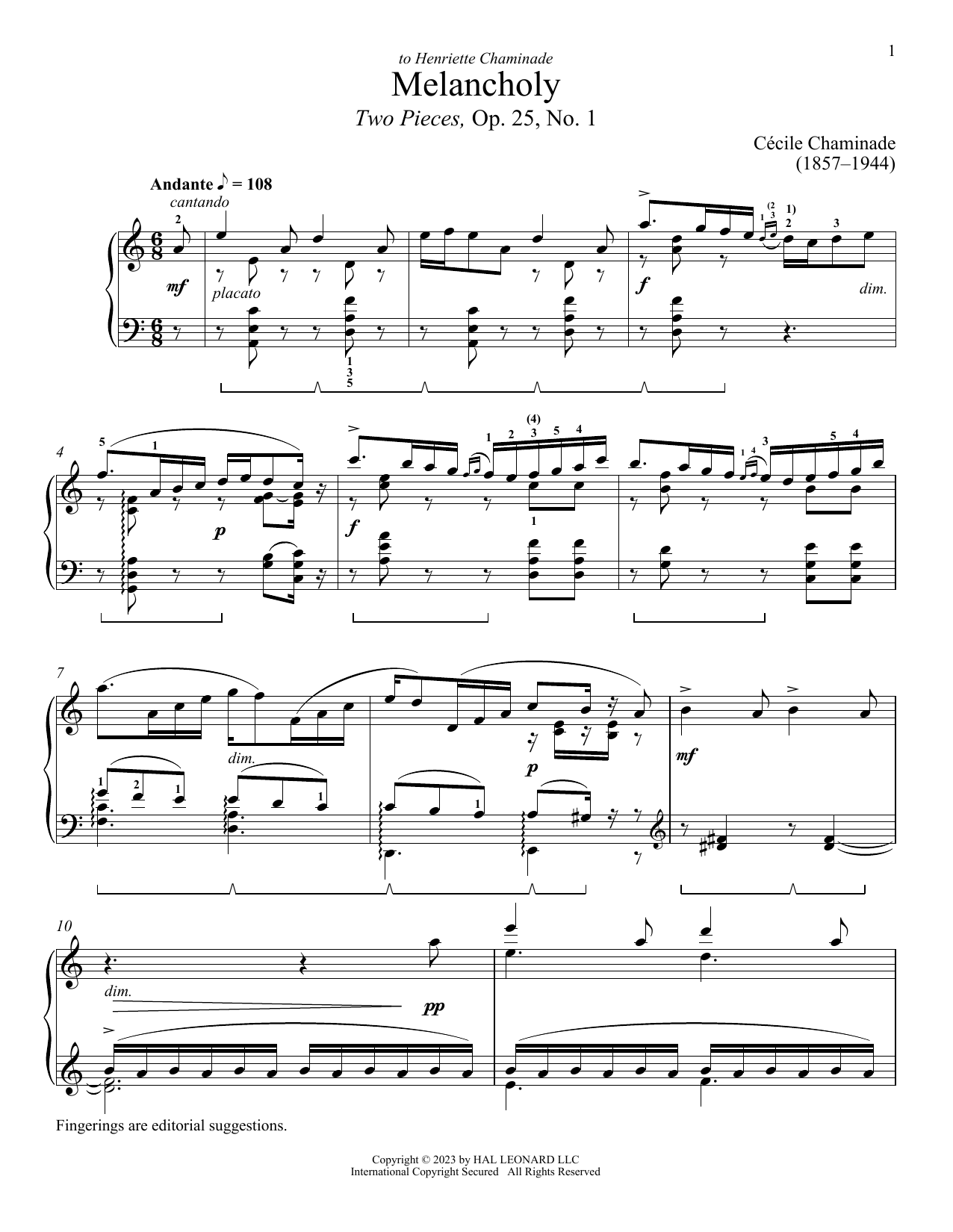 Produktbild zu: Melancholy
