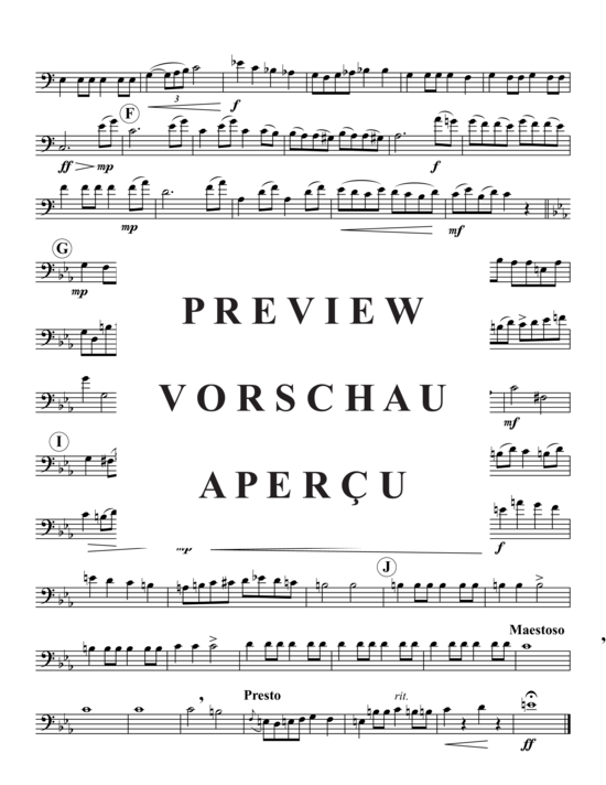 Product gallery: Page 10 of 16 Ungarischer Marsch , , (Tuba Quartet: 2x Baritone, 2xTuba)