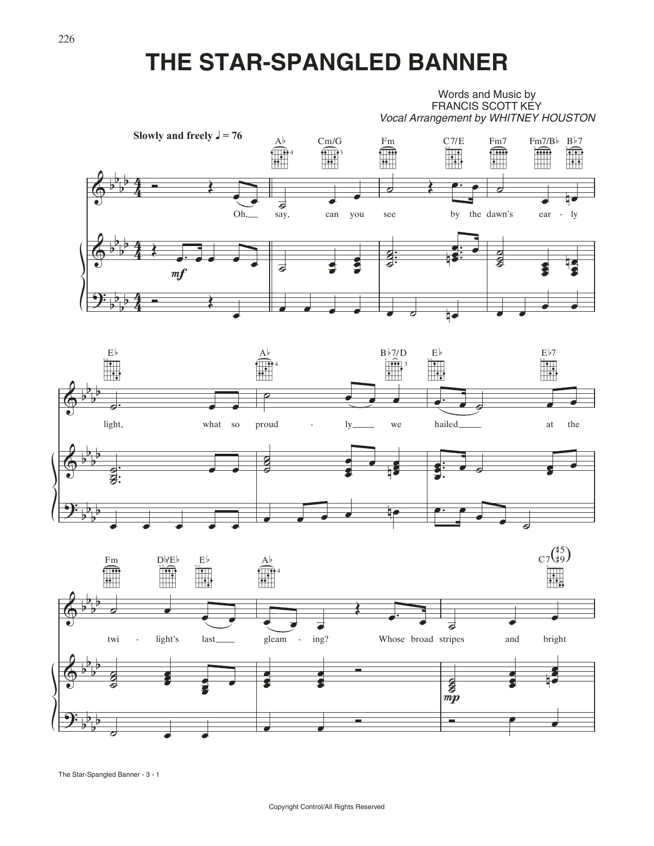 Produktbild zu: The Star-Spangled Banner