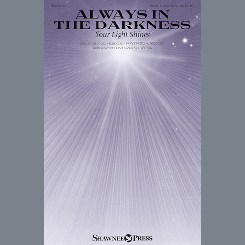 cover: Always In The Darkness (Your Light Shines), Brian Buda, Chor