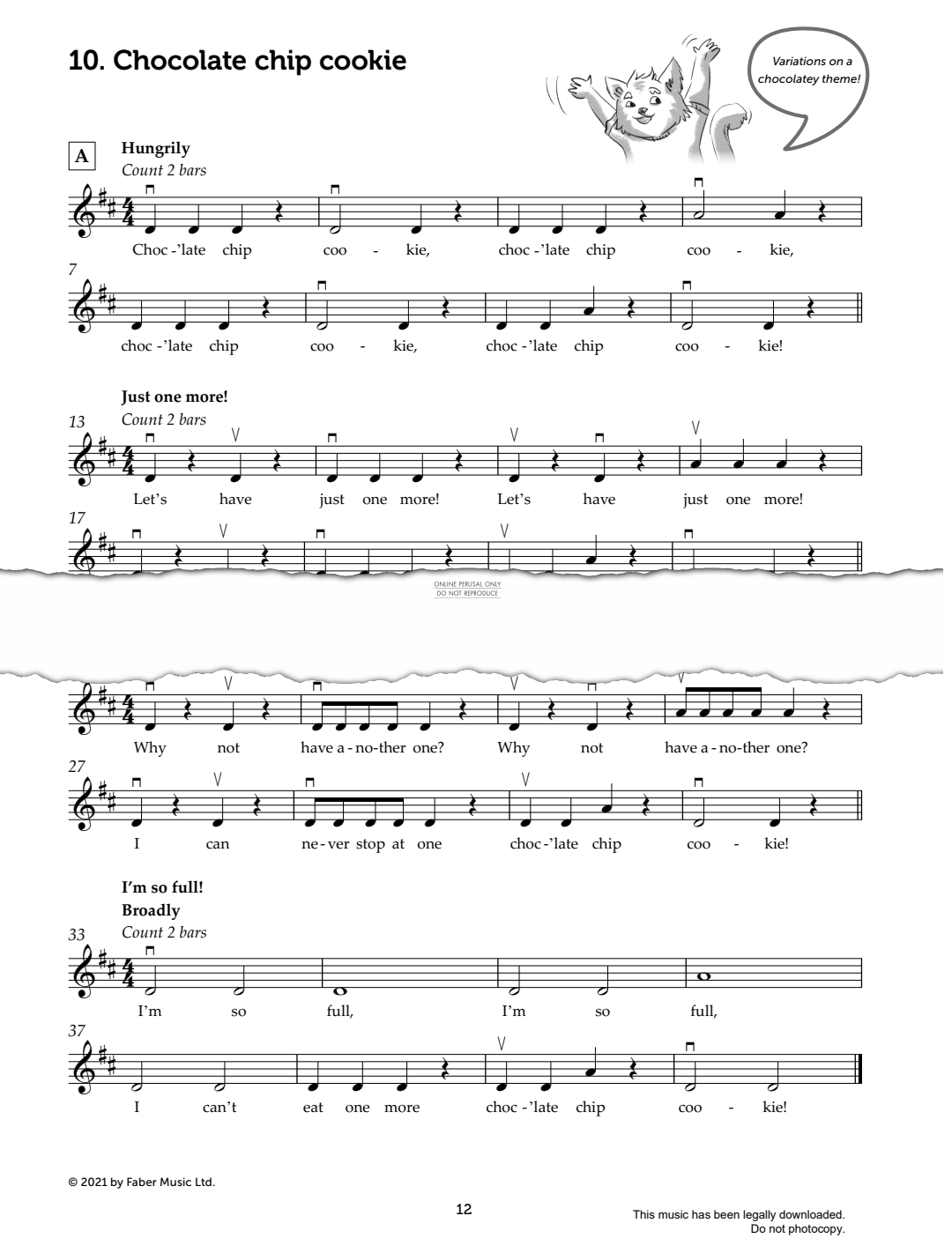 Produktgalerie: Seite 1 von 1 Chocolate Chip Cookie, Mark Wilson, Klavier, Violine