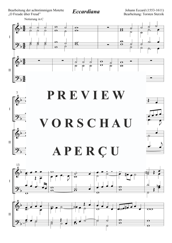 Product gallery: Page 2 of 7 Eccardiana, , Trombone Choir - Double Choir