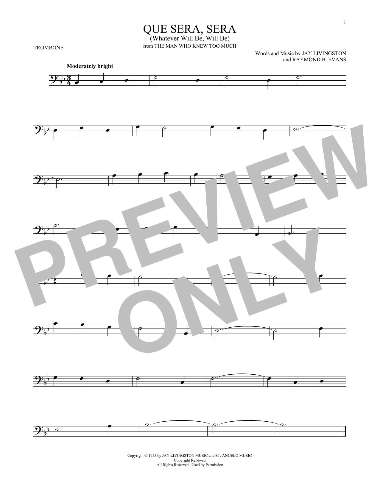Product gallery: Page 1 of 1 Que Sera, Sera (Whatever Will Be, Will Be), Doris Day