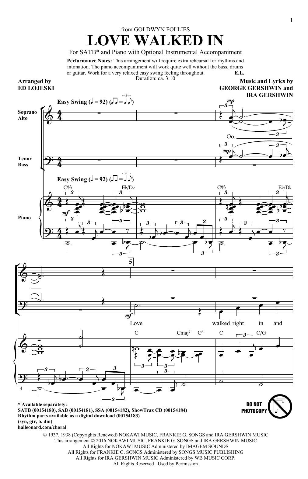 Produktbild zu: Love Walked In