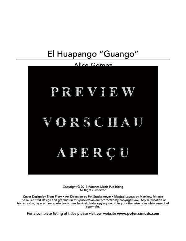Produktgalerie: Seite 3 von 11 El Huapango Guango, , (Blechbläser Quintett)