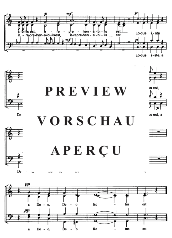 gallery: Locus iste , , (Gemischter Chor)