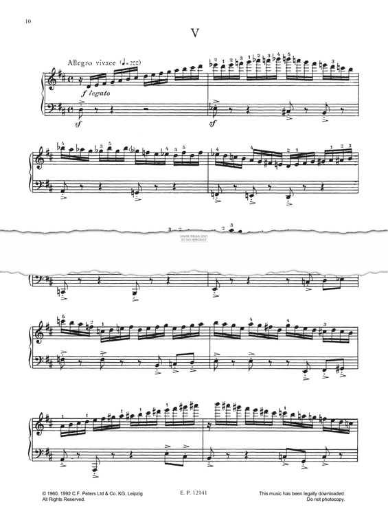 Produktgalerie: Seite 1 von 1 Prelude No.5 (from 24 Preludes Op. 34), Dmitri Shostakovich, Klavier