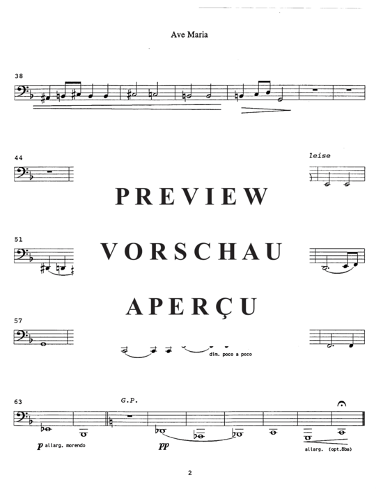 Product gallery: Page 14 of 14 Ave Maria , , (Tuba Quartett EETT)