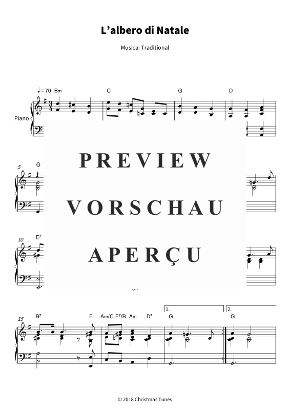 Produktgalerie: Seite 5 von 6 L´albero di Natale - Il canto natalizio senza tempo, , Klavier Solo