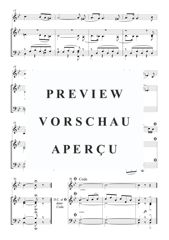 Product gallery: Page 3 of 5 Wer uns getraut? (Lied aus „Der Zigeunerbaron”), , Solo and Trombone Choir