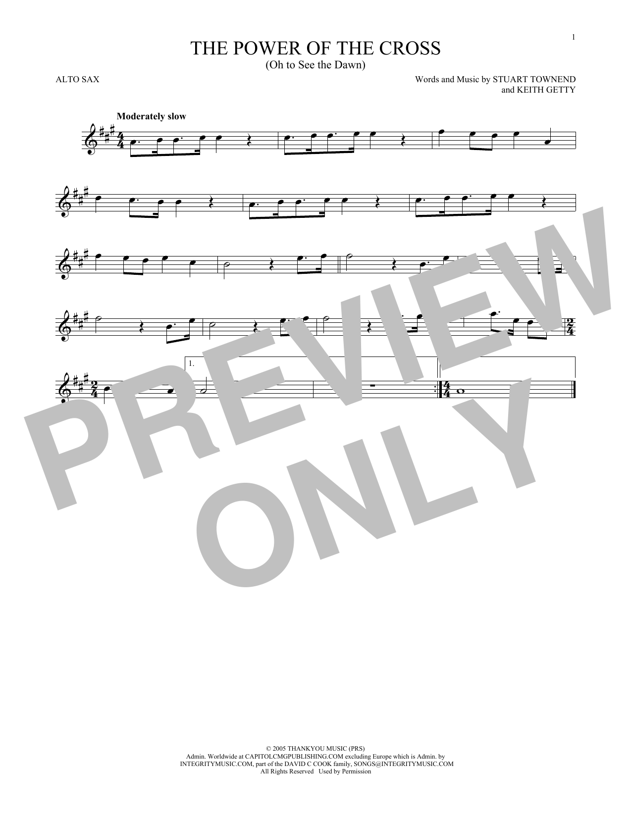 Product gallery: Page 1 of 1 The Power Of The Cross (Oh To See The Dawn), Keith & Kristyn Getty
