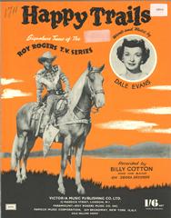 cover: Happy Trails, Dale Evans, Gesang, Gitarre