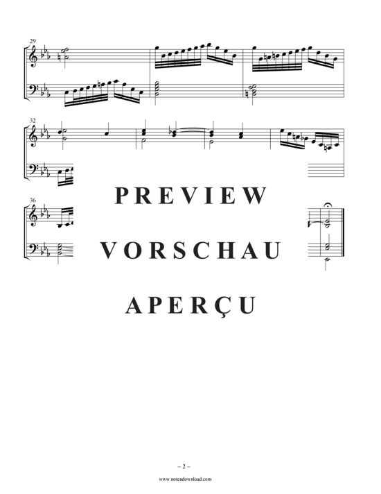 Product gallery: Page 3 of 3 Präludium Es-Dur , , (Orgel Solo)