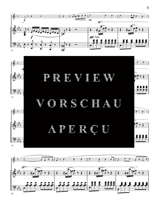 Product gallery: Page 9 of 11 Duetto Concertante: Omaggio sopra motivi dell´opera Norma, , (clarinet in Bb and piano)
