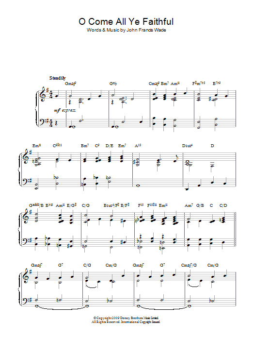 Product gallery: Page 1 of 1 O Come, All Ye Faithful (Adeste Fideles), John Francis Wade