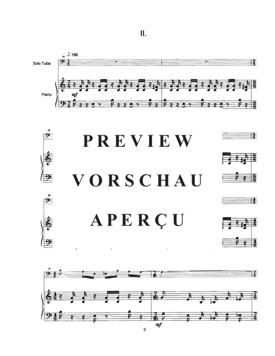 Produktgalerie: Seite 7 von 21 Four Vignettes , , (Tuba + Klavier)
