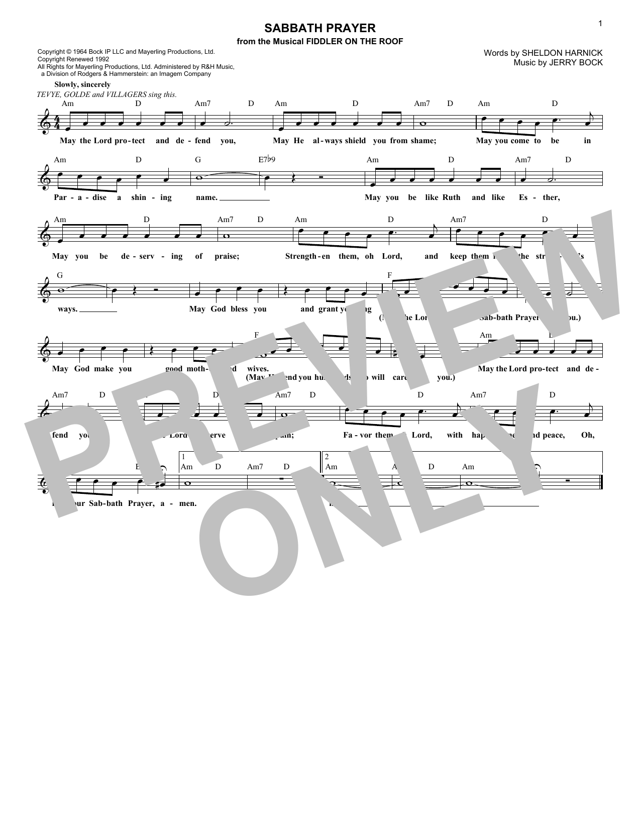 Product picture to: Sabbath Prayer