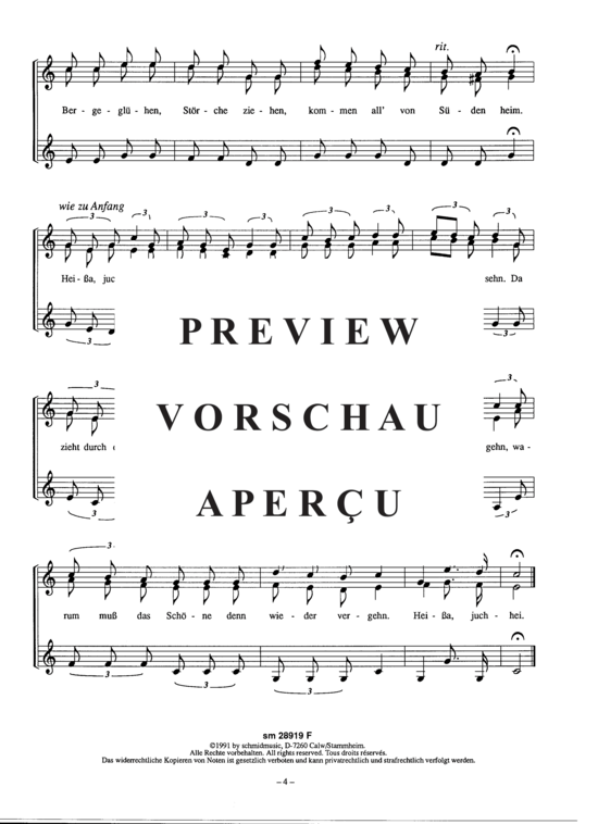 Product gallery: Page 5 of 5 Heißa, juchei! , , (women's choir/children's choir)