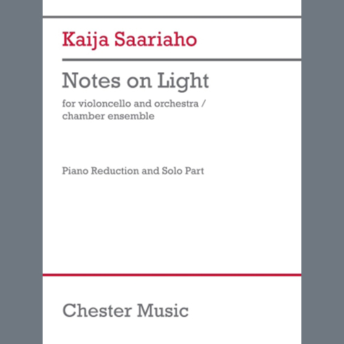 Produktbild zu: Notes on Light (piano reduction)