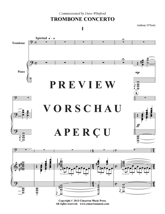 Product gallery: Page 2 of 21 Concerto , , (piano + trombone)