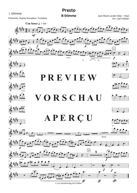 Produktgalerie: Seite 8 von 21 Presto , , (Quintett flexible Besetzung)