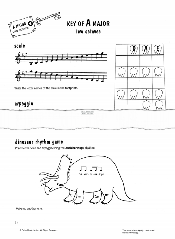 Produktgalerie: Seite 1 von 1 A Major Scale/Donkey Riding, Mary Cohen, Violine