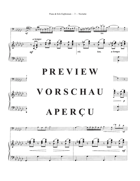 gallery: Nocturne , , (Euphonium + Klavier)