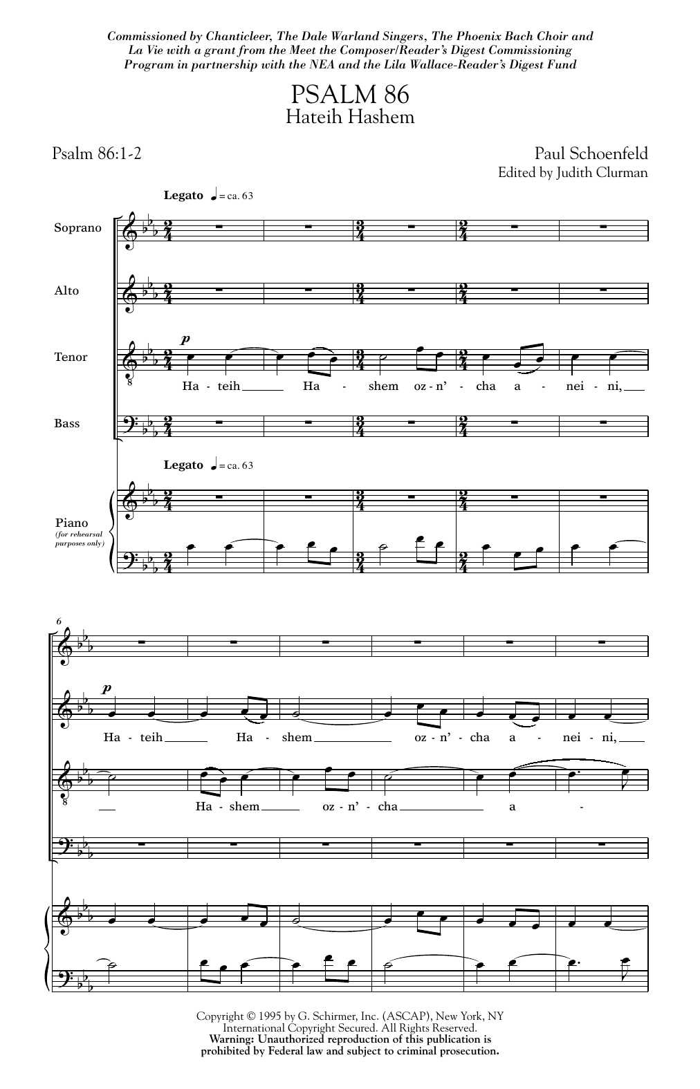 Produktbild zu: Psalm 86