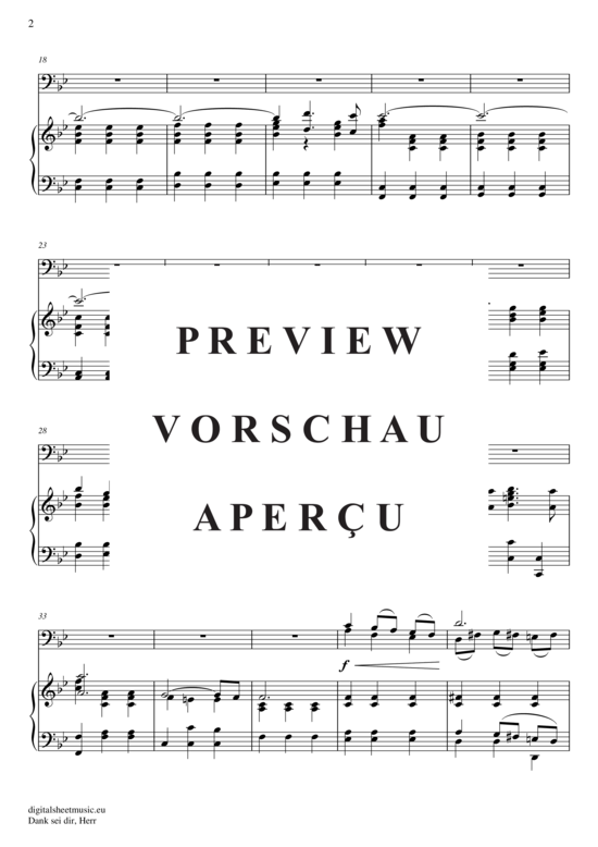 Product gallery: Page 3 of 4 Dank sei dir, Herr , , (Violon-Cello + Piano)