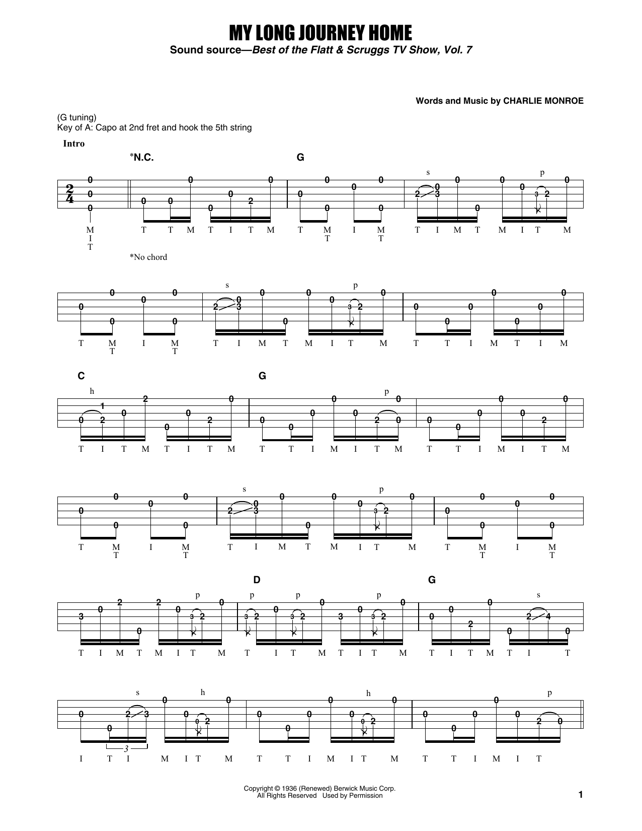 Product gallery: Page 1 of 1 My Long Journey Home, Earl Scruggs
