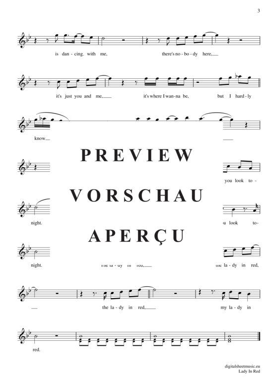 Produktgalerie: Seite 4 von 4 Lady in Red , Burgh, Chris de, (Oboe)