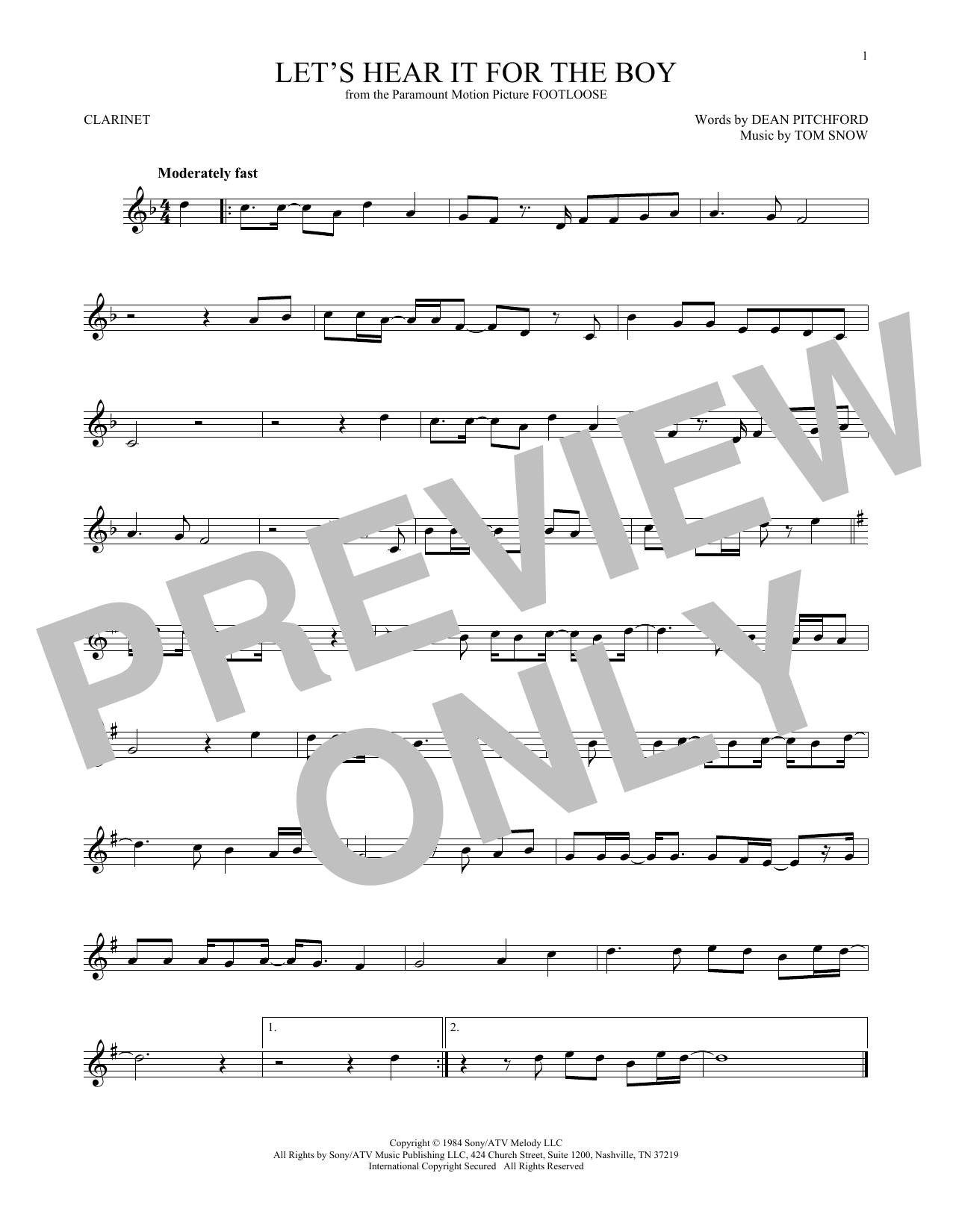 Product gallery: Page 1 of 1 Let's Hear It For The Boy, Deniece Williams