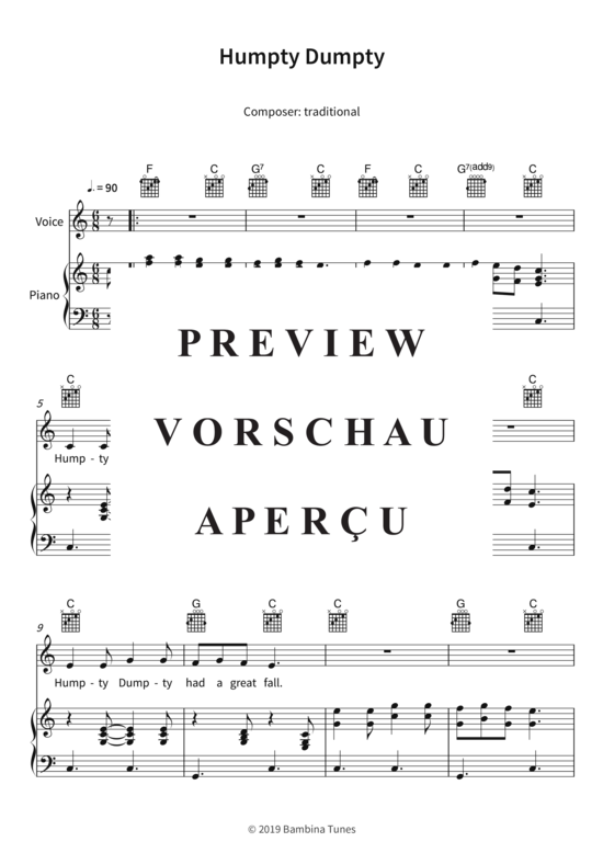 Produktbild zu: Humpty Dumptytraditional