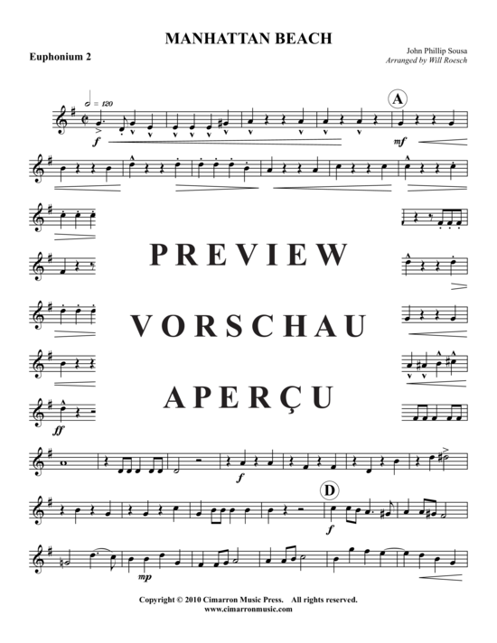 Product gallery: Page 12 of 17 Manhattan Beach , , (Tuba Quartet: 2x Baritone, 2xTuba)