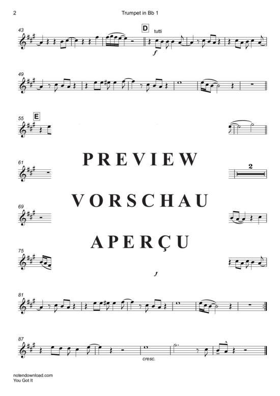 Produktgalerie: Seite 7 von 17 You Got It , Orbison, Roy, (Blechbläser Quintett/Ensemble)