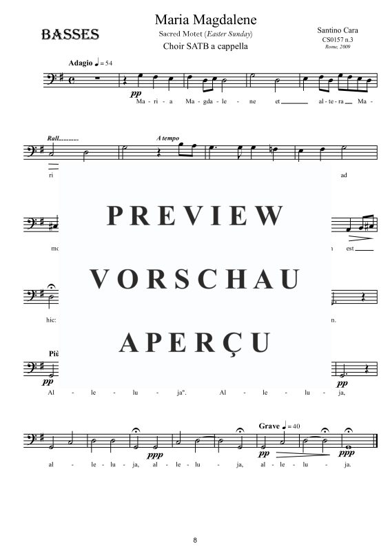 Produktgalerie: Seite 9 von 9 Maria Magdalene, , Gemischter Chor