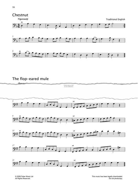 Produktgalerie: Seite 1 von 1 The Flop-Eared Mule, American Traditional, Violoncello