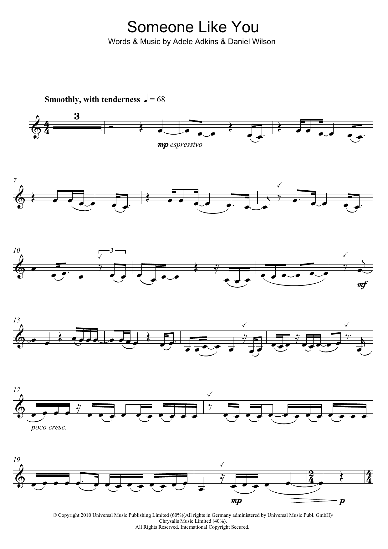 Product gallery: Page 1 of 1 Someone Like You, Adele