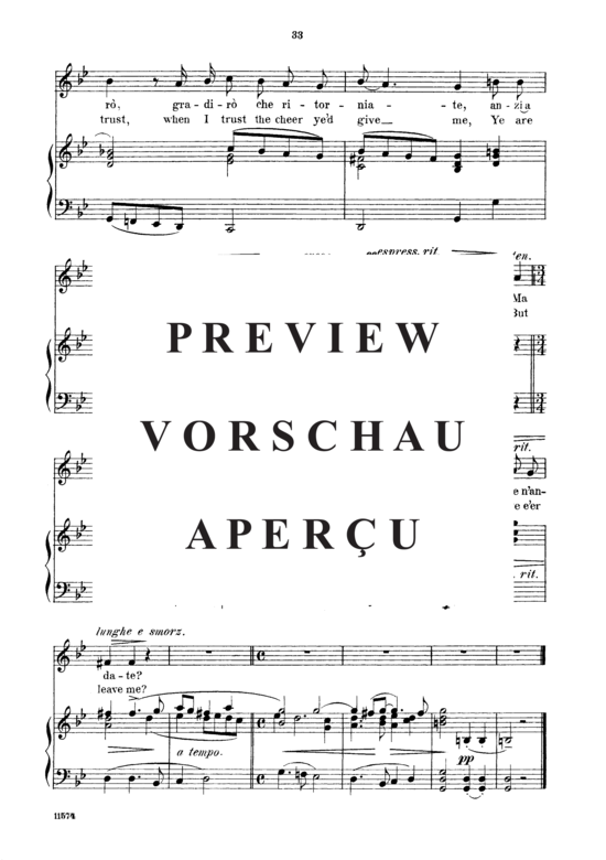 gallery: E quando ve n´andate , Parisotti, Alessandro, (Gesang hoch + Klavier)