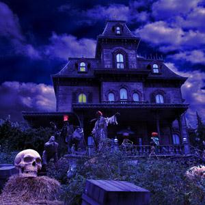 cover: Grim Grinning Ghosts, Xavier Atencio