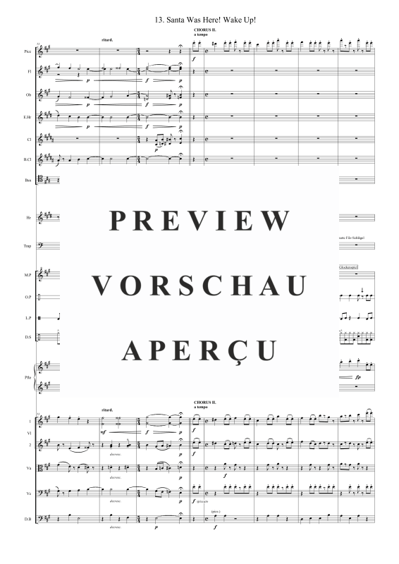 Produktgalerie: Seite 9 von 11 Santa Was Here! Wake Up!, , Sinfonie Orchester