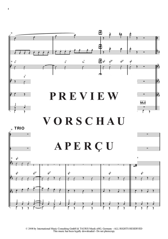 Product gallery: Page 19 of 21 Trompeten-Galopp , Hofbräuhaus-Band, (Combo + 2 Horns)