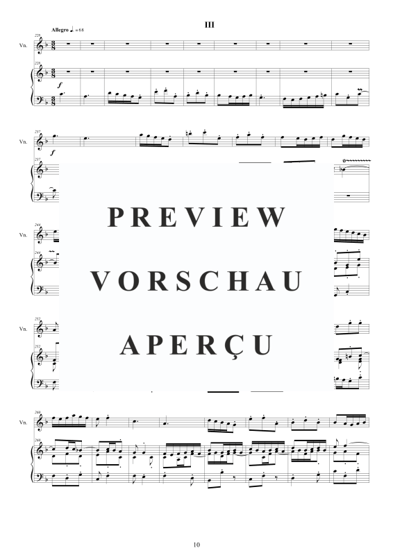Product gallery: Page 11 of 11 Violin Concerto No.10 in F major Op.9, , Violin and Harpsichord