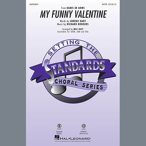 cover: My Funny Valentine (arr. Mac Huff), Rodgers & Hart, Chor