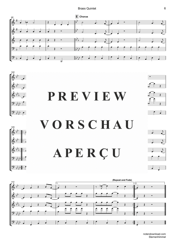 gallery: Sternenhimmel, Kah, Hubert, (Blechbläser Quintett)