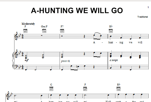 Produktbild zu: A-Hunting We Will Go