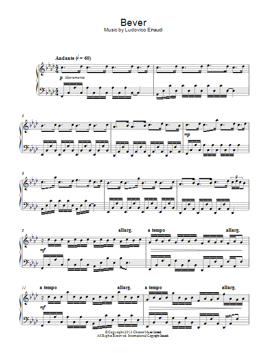 Product gallery: Page 1 of 1 Bever, Ludovico Einaudi