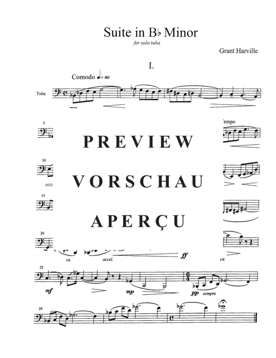 Product gallery: Page 3 of 14 Suite in Bb minor , , (Tuba Solo)