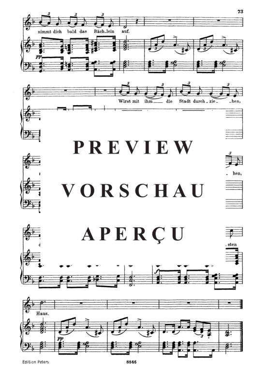 gallery: Wasserflut D.911-6 (Winterreise) , ,  (Gesang mittel + Klavier)