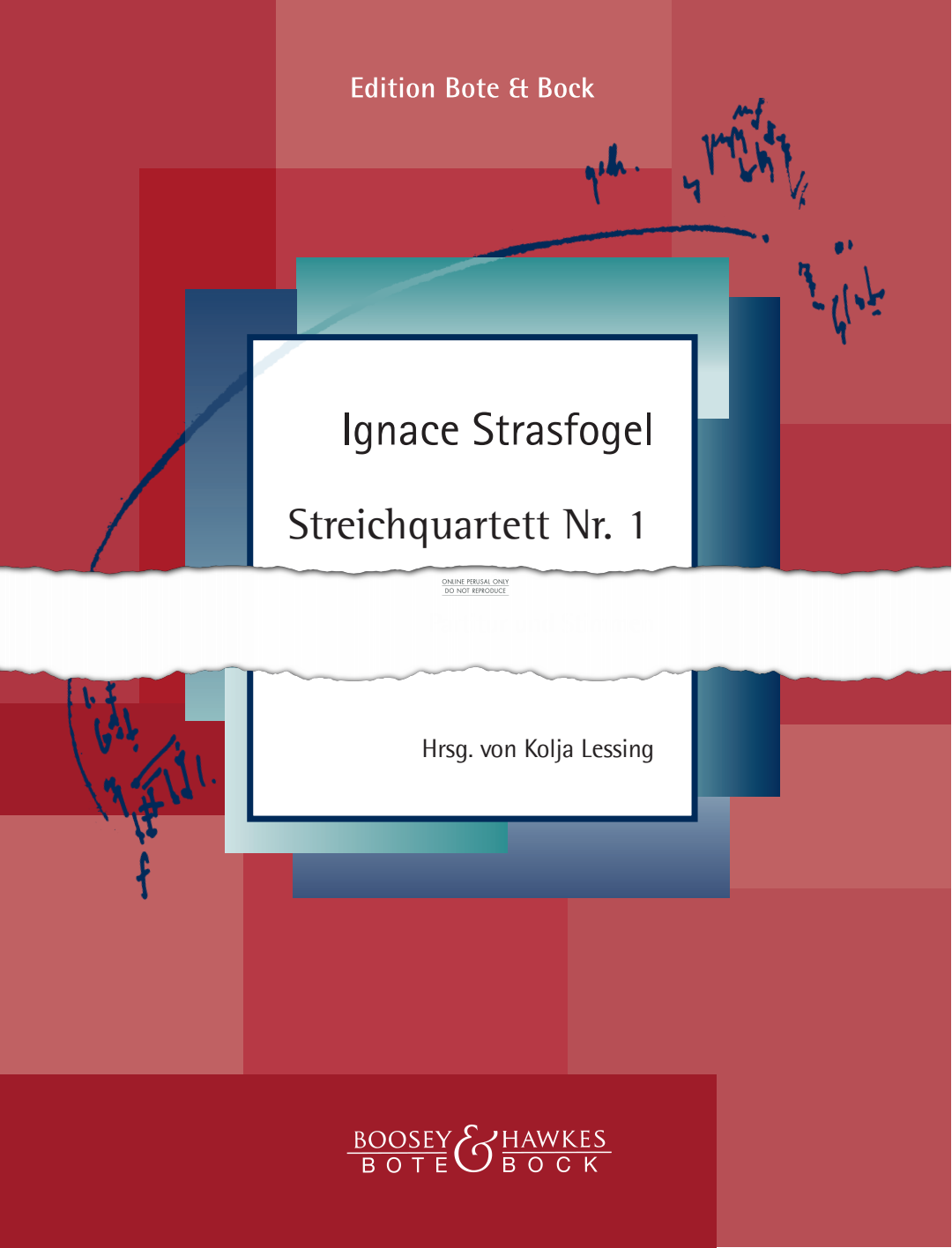Product picture to: Streichquartett Nr. 1